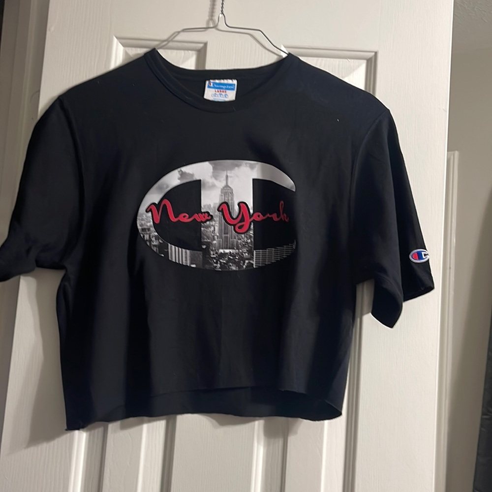 Champion NY crop top